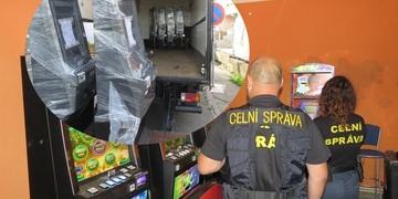 Razie celníků byla úspěšná, zabavili 15 automatů a 31 tisíc