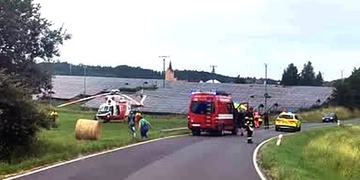 Splašená kráva vážně zranila mladého muže