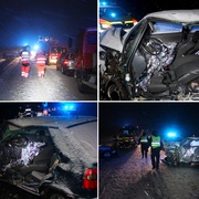 Při čelním střetu vozů byly zraněny i dvě děti