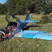 Devatenáctiletý pilot havaroval s letadlem