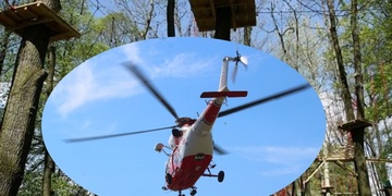 Devítiletá holčička se málem oběsila v lanovém centru