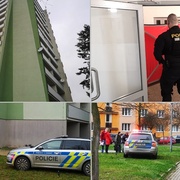Pád muže ze třináctipatrové budovy