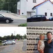 Muž zaútočil autem na rodinu a srazil i tříleté dítě