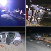 Opilý řidič dnes časně ráno způsobil velmi vážnou nehodu