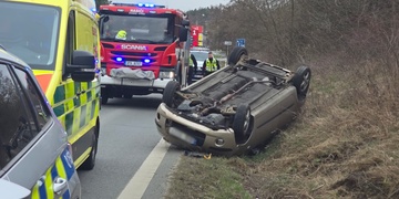 "Já jen testoval ruční brzdu!"