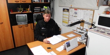 Noční služba se strážníky městské policie v Horní Bříze