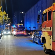 Požár v Arbesově ulici v Plzni