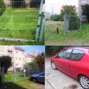 Prorazil zavřená vrata a utekl
