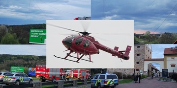 Pilot vrtulníku, který u Dýšiné vletěl do vedení vysokého napětí, neriskoval poprvé