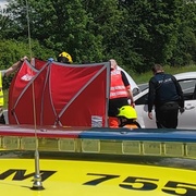 Motocyklista střet s autem nepřežil - článek byl aktualizován