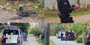 Muž se polil benzínem a zapálil