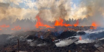 Obrovský požár v Tisové - den třetí