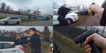 Zběsilá honička po Plzni - zfetovaný řidič ve snaze za každou cenu ujet naboural několik aut