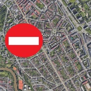 Pozor, Slovanská třída se bude kompletně uzavírat