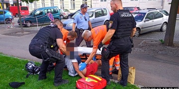Kolaps po intoxikaci mixu drog, alkoholu a léků