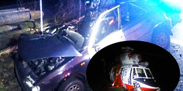 Vážná dopravní nehoda - řidiče museli vyprostit