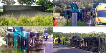 Se třemi promile vyjel s kamionem