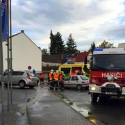 Nehoda se zraněním dítěte - tři velké dopravní nehody opět během dvou hodin