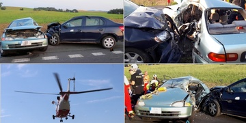 Tragická dopravní nehoda, zemřeli dva mladí lidé