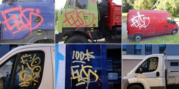 Vandal o víkendu řádil v Plzni