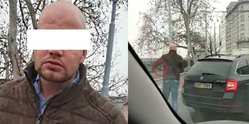 Konflikt řidičů na Anglickém nábřeží