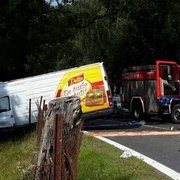 Řidič pekařské dodávky nehodu nepřežil