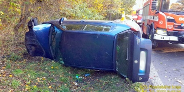 Mladá řidička nezvládla řízení