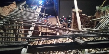 V Domažlicích došlo k sesuvu budovy