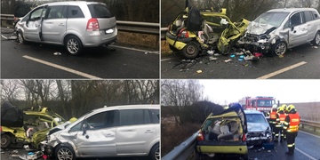 Mladá řidička čelní střet nepřežila