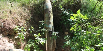 Nález letecké pumy