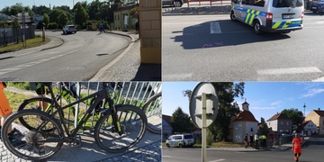Řidička zraněného cyklistu nechala na místě a ujela