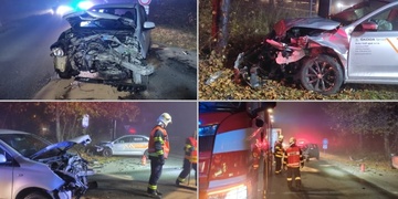 Čelní střet vozů