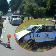 Tragická havárie, muž zemřel ve vraku auta