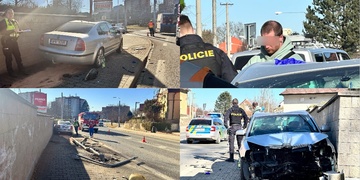 Vážná nehoda na Doubravce - řidič, který nikdy neměl řidičák, odmítl test na drogy