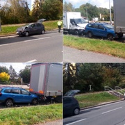 Hromadná nehoda v Bolevci
