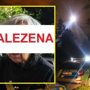 Devětasedmdesátiletá Jana Š. byla nalezena živá, na místo míří sanitka