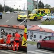 Vozidlo v Plzni srazilo starší ženu
