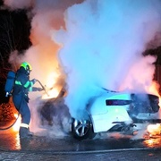 Žhářský útok na auto ukrajinské podnikatelky