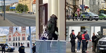 "Tak tohle je pro vás," řekl podivný muž, v synagoze odložil kufr a utekl