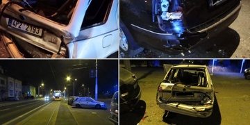 Řidič vjel přímo před tramvaj