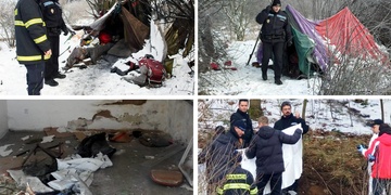 Další dva bezdomovci zmrzli za poslední dva dny