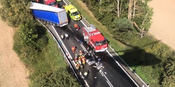 Řidič neměl šanci přežít - aktualizujeme informace o dnešní tragické nehodě
