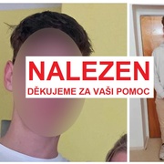 Lukáš je již doma a policisté vám děkují za pomoc!