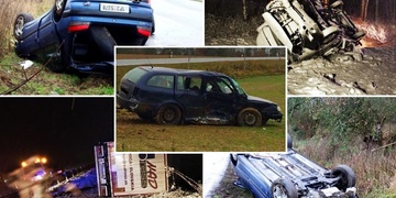 Šílená noc, šílené ráno - mnoho nehod a zraněných lidí