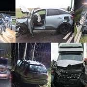 Nehodové šílenství na západočeských silnicích třetí den