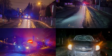 Žena vystoupila z taxíku přímo před přijíždějící auto