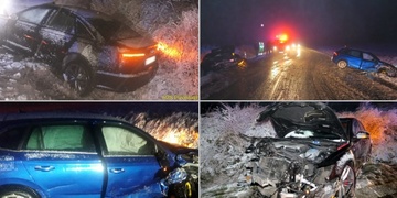 Smetl protijedoucí auto a z místa utekl