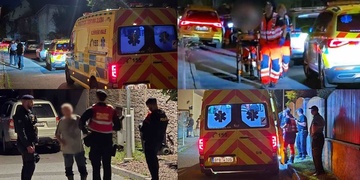 "Pomoc, soused mě postřelil!" volal vyděšený muž