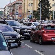 Nehoda na Klatovské třídě