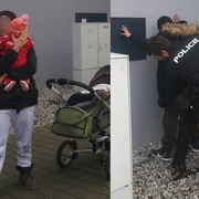 Při napadení ženy došlo i k převrácení kočárku s dítětem